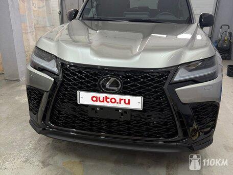 Lexus, LX, 3400, 457, гибрид, внедорожник, автомат, полный привод, среднее состояние, левый, серый, 24 700 000 ₽