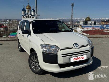 Toyota, Succeed, 1500, 103, бензин, универсал, вариатор, полный привод, среднее состояние, правый, белый, 1 250 000 ₽