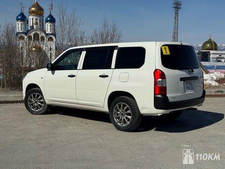 Toyota, Succeed, 1500, 103, бензин, универсал, вариатор, полный привод, среднее состояние, правый, белый, 1 250 000 ₽