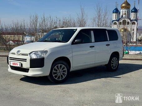 Toyota, Succeed, 1500, 103, бензин, универсал, вариатор, полный привод, среднее состояние, правый, белый, 1 250 000 ₽